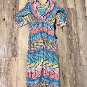 Altomartins multicolor dress women’s size 8